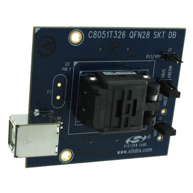 C8051T326DB28 SOCKET ADAPTER FOR C8051T326