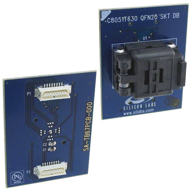 C8051T630DB20 BOARD SOCKET DAUGHTER 20-QFN