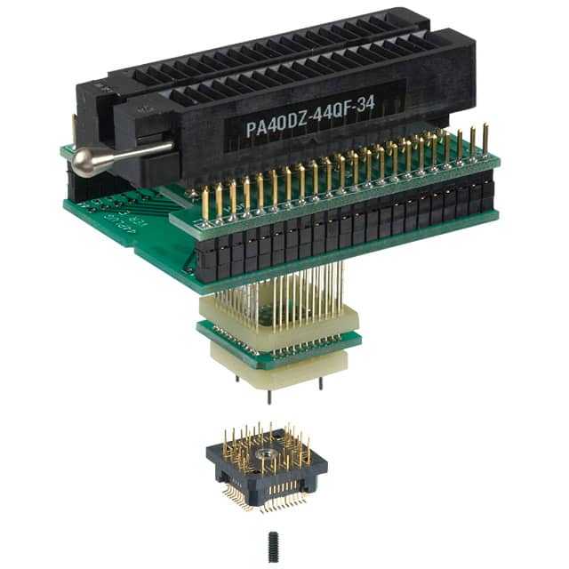 PA40DZ-44QF-34 ADAPTER 40-DIP ZIF TO 44-QFP