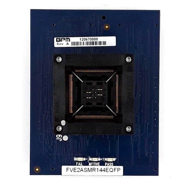 FVE2ASMR144EQFP SOCKET CARD, 144 PIN QFP; B=20X2