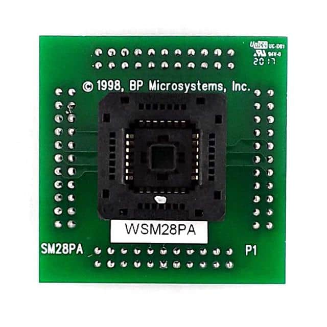 FSM28PA SOCKET MODULE, 28 PIN PLCC; EJEC