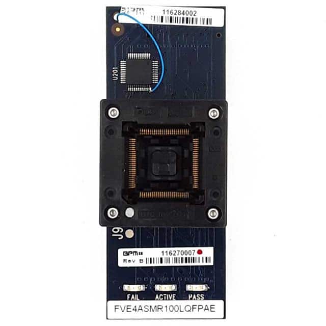 FVE4ASMR100LQFPAE SOCKET CARD 100 PIN QFP