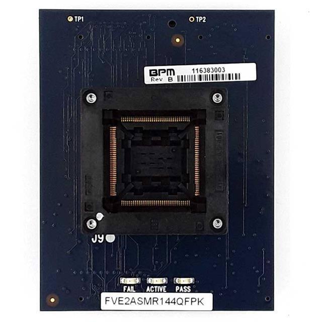 FVE2ASMR144QFPK SOCKET CARD, 144 PIN QFP; B=20X2