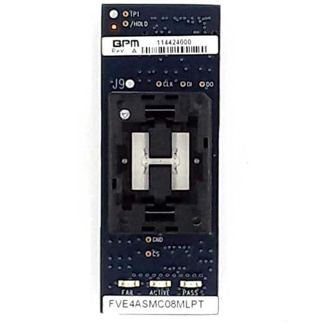 FVE4ASMC08MLPT SOCKET CARD 8 PIN MLP