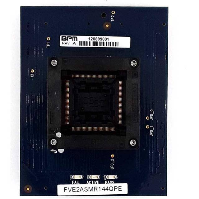 FVE2ASMR144QPE SOCKET CARD, 144 PIN QFP; P=0.5,