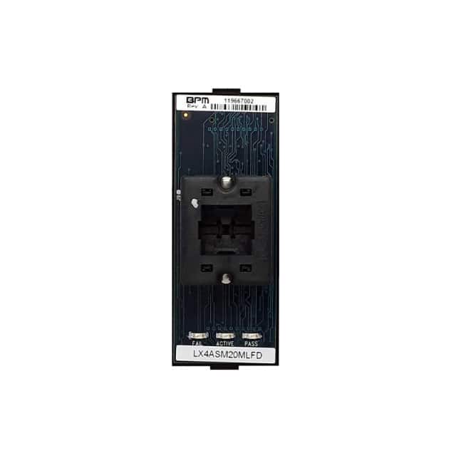 FASM20QFN SOCKET MODULE, 20 PIN QFN; B=4X4
