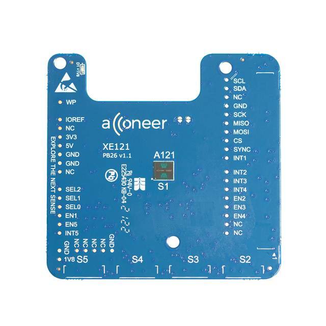XE121 EVALUATION BOARD FOR A121