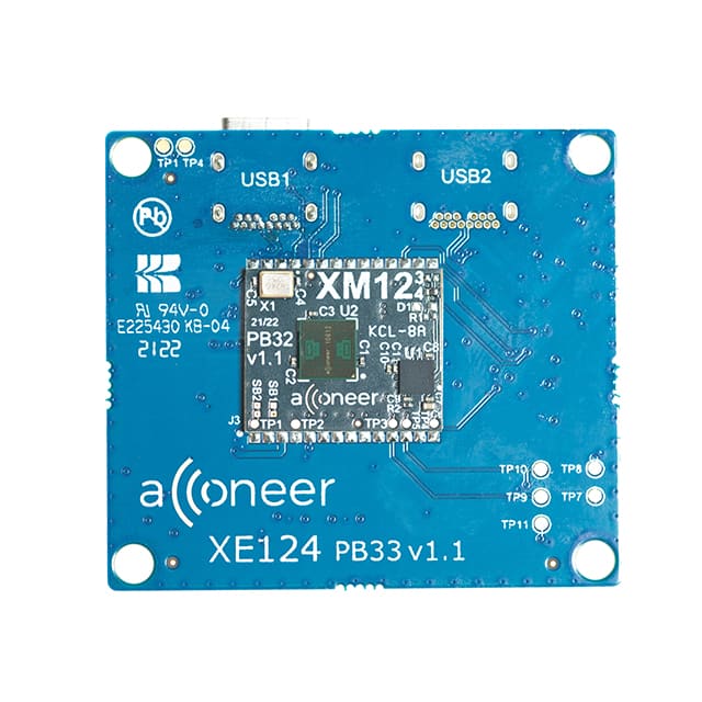 XE124 EVALUATION BOARD WITH XM124