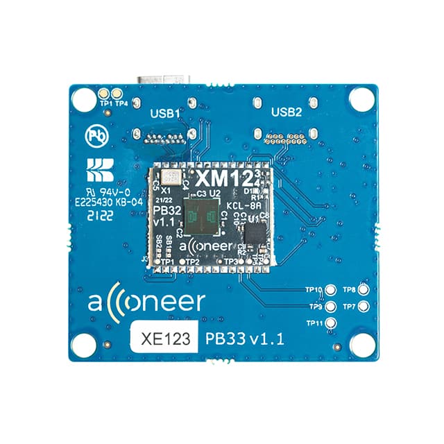 XE123 EVALUATION BOARD WITH XM123