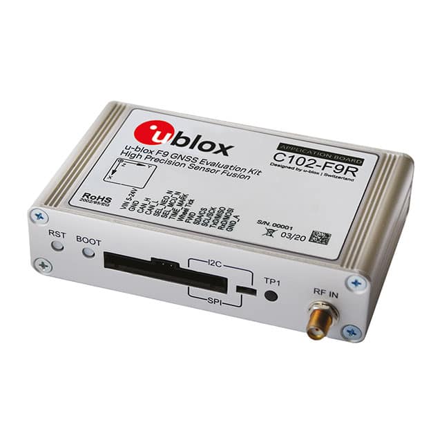 C102-F9R-0 ZED-F9R GNSS APPLICATION BOARD