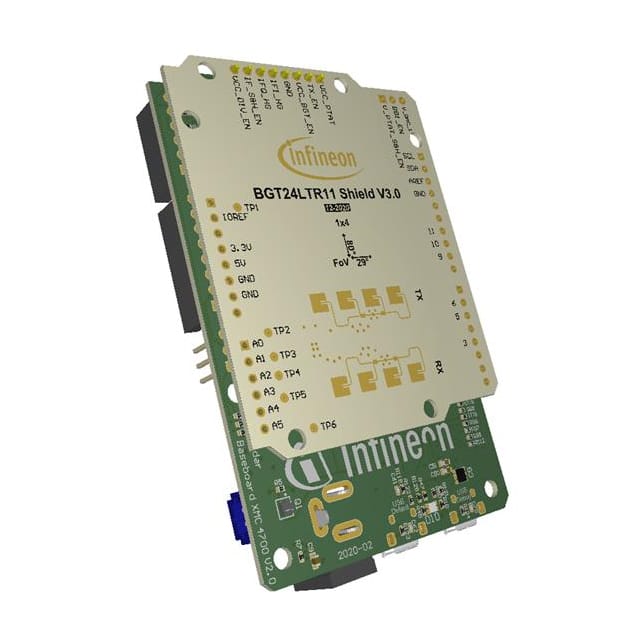 DEMODISTANCE2GOLTOBO1 EVAL BOARD FOR BGT24LTR11N16