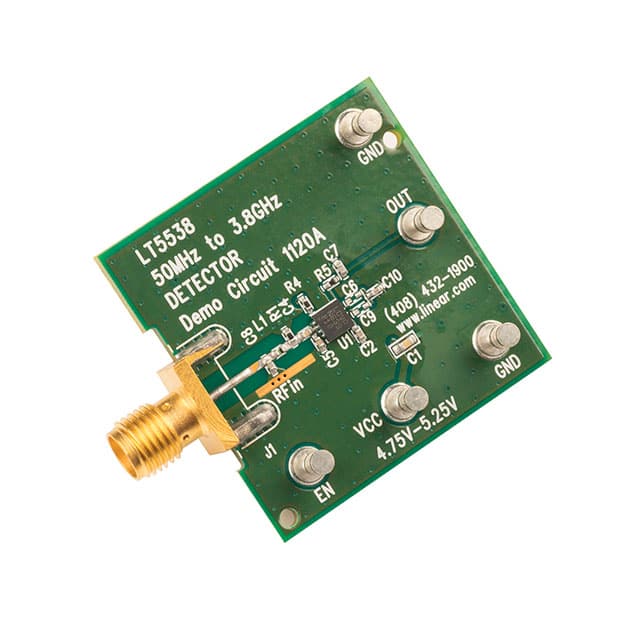 DC1120A DEMO BOARD FOR THE LT5538IDD