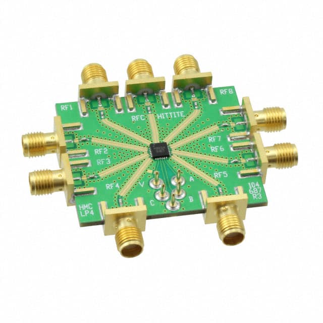 EV1HMC322ALP4 EVAL BOARD FOR HMC322