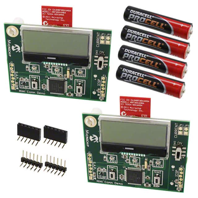 DM182016-3 BOARD DEMO MIWI COMM MRF89XAM9A
