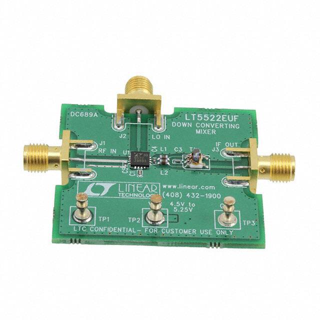 DC689A EVAL BOARD FOR LT5522EUF
