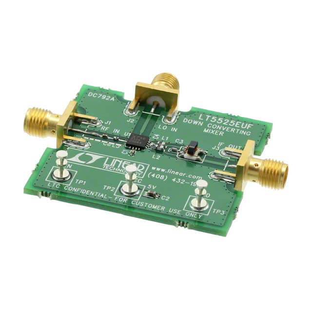 DC792A EVAL BOARD FOR LT5525EUF