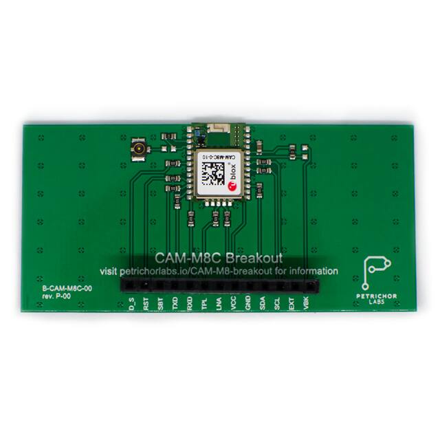 B-CAM-M8C-00 U-BLOX CAM-M8C BREAKOUT BOARD