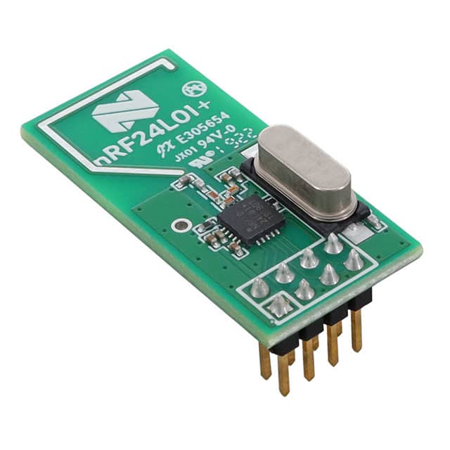 NRF24L01P-MODULE-PCB KIT EVAL NRF24L01+ PCB ANTENNA