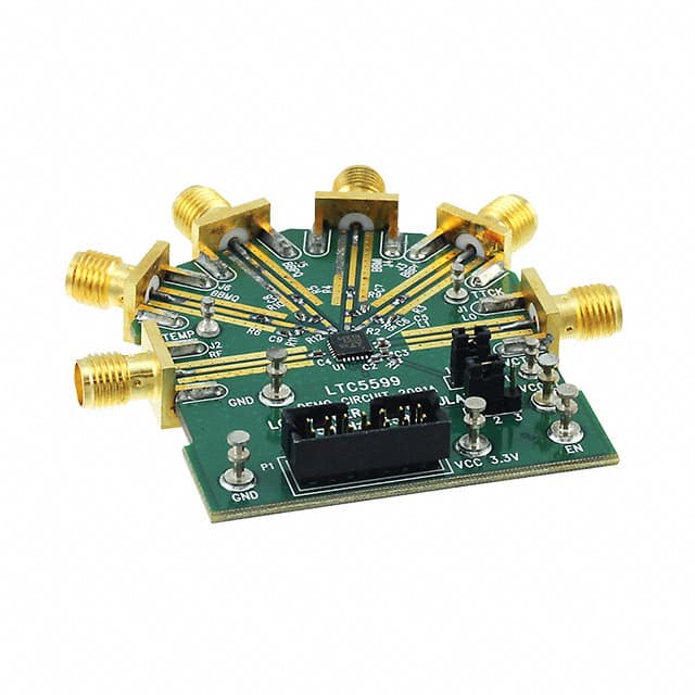 DC2091A DEMO BOARD HF LTC5599 I/Q MOD