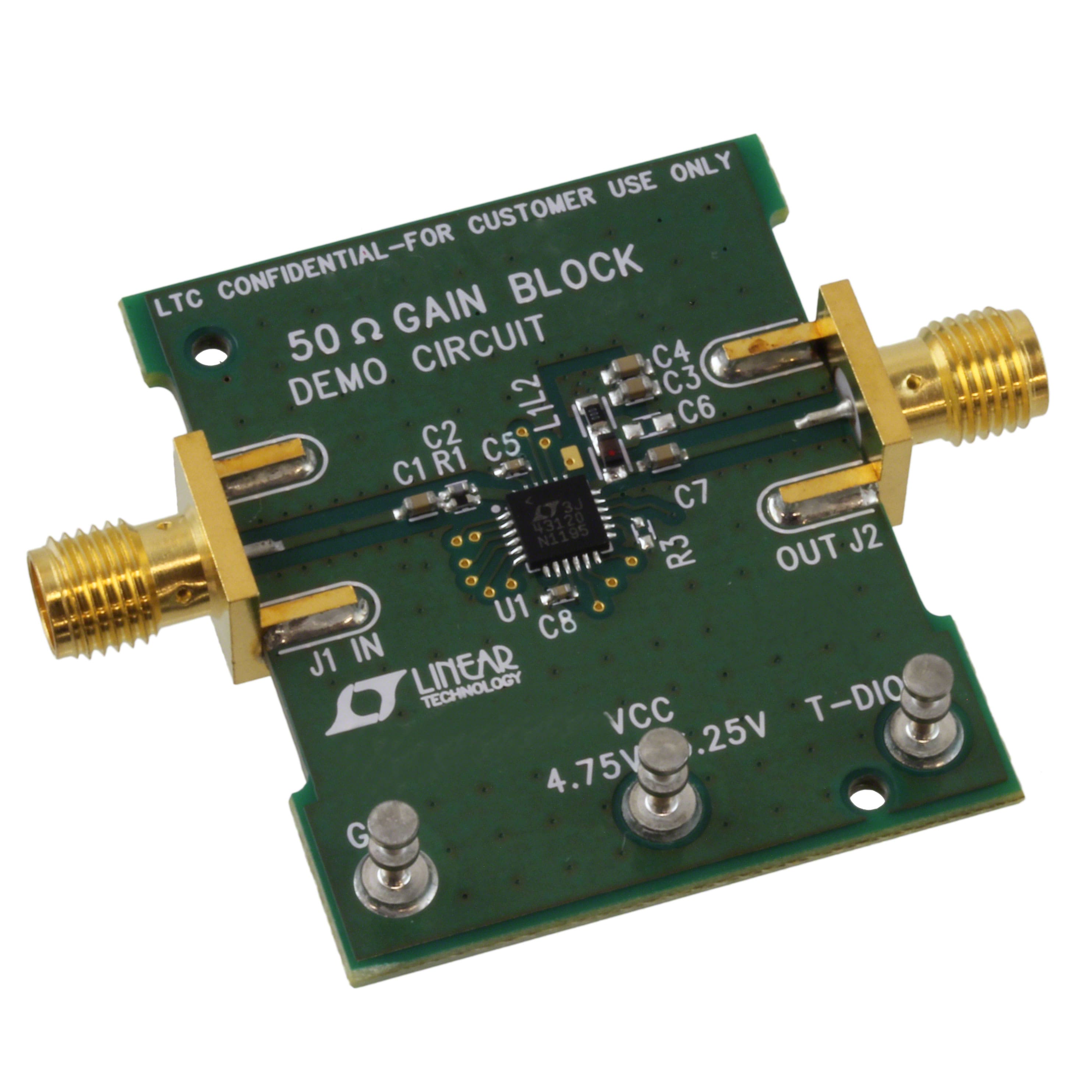 DC2077A EVAL BOARD GAIN BLOCK LTC6431-20
