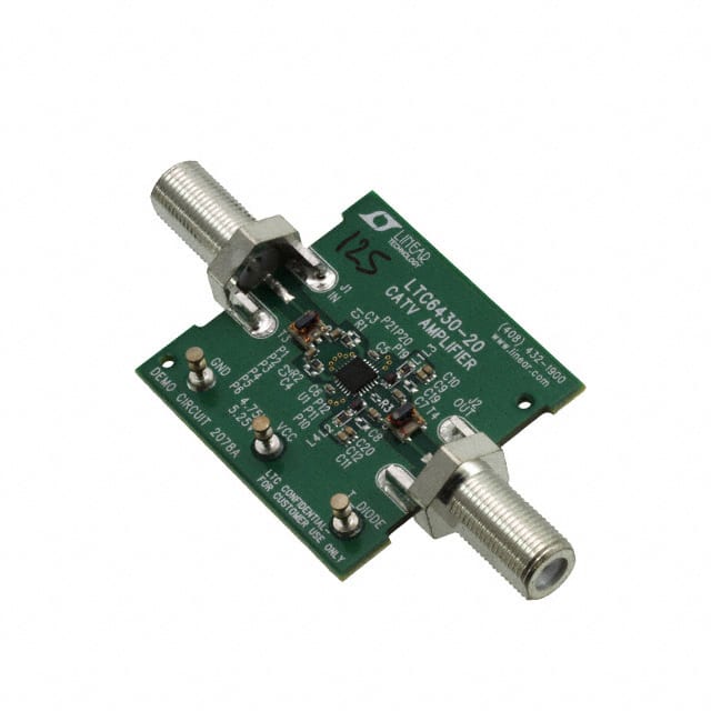 DC2078A DEMO BOARD LTC6430-20 500-1000MH
