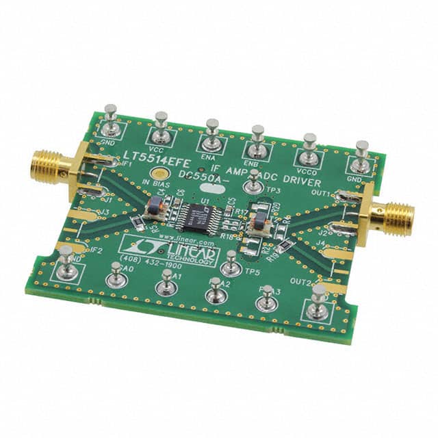 DC550A EVAL BOARD FOR LT5514EFE
