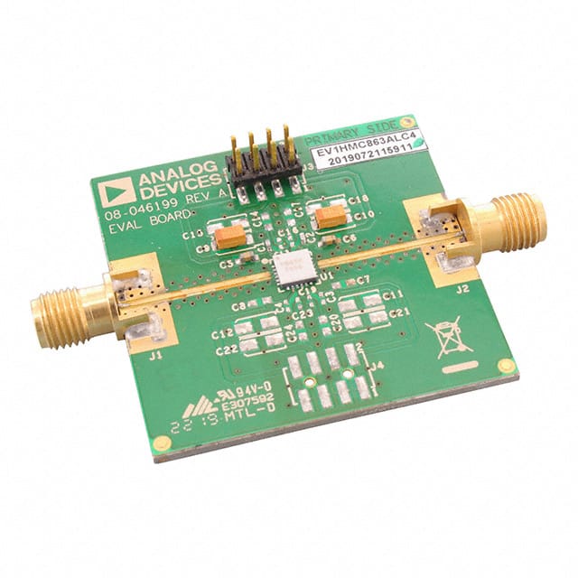 EV1HMC863ALC4 EVAL BOARD FOR HMC863ALC4