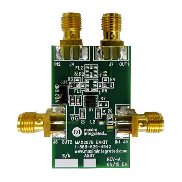 MAX2678EVKIT# DEV KIT MAX2678