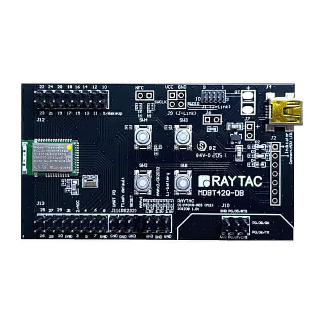 MDBT42Q-AT-UART-S EVB MDBT42Q 52810 AT CMD MODULE