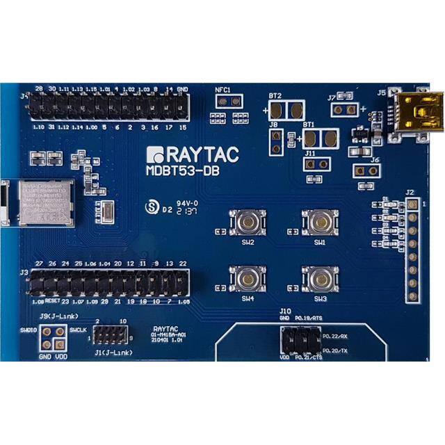 MDBT53V-DB-40 EVB MDBT53V NORDIC 5340 CHIP ANT