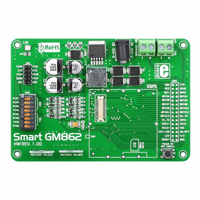 MIKROE-492 BOARD DEV SMART TELIT GM862-QUAD