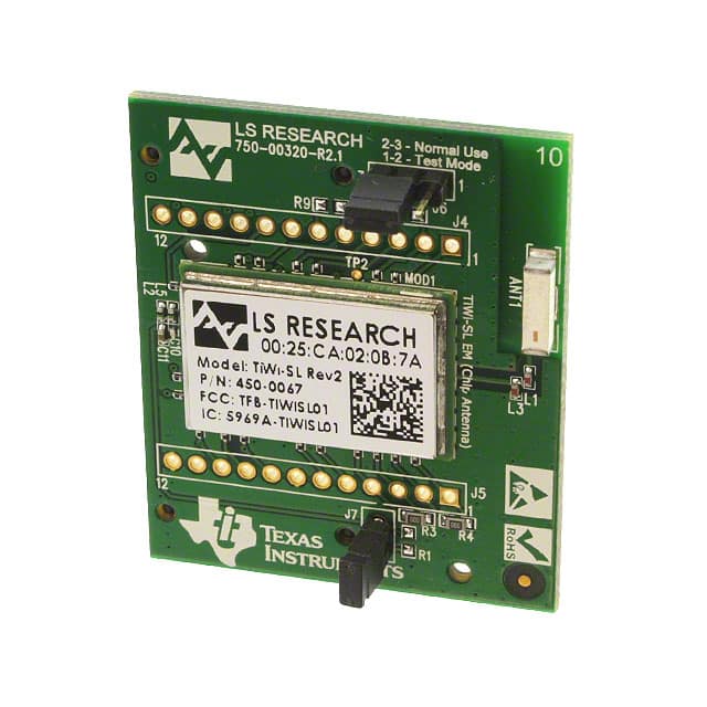 CC3000TIWISLEM EVAL MOD SIMPLELINK WIFI CC3000