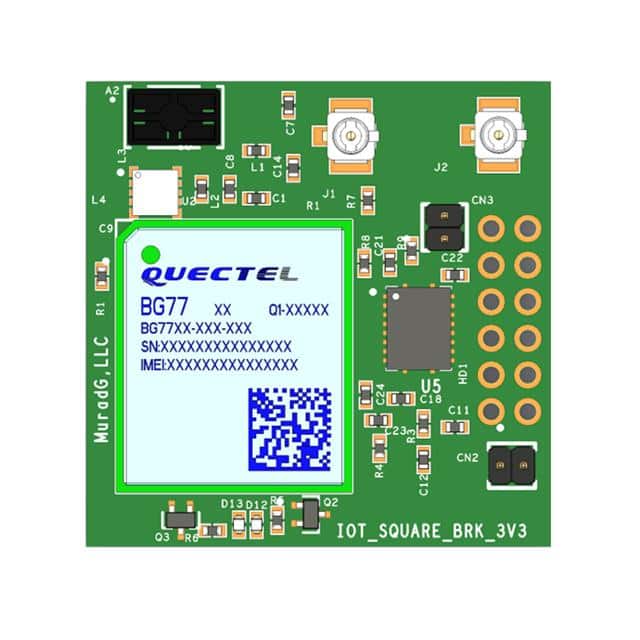 IoT_Square_BRK_3V3 BG77 LTE-M/NB2 breakout board wi