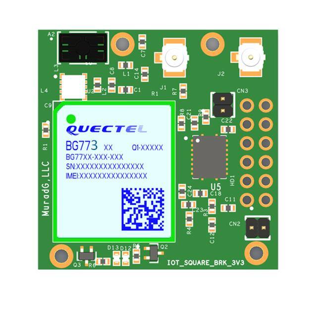 IoT_Square_BRK_3V3_iSIM BG773A LTE-M/NB1/NB2 breakout bo