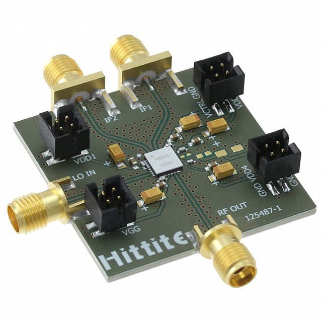 EVAL01-HMC6505LC5 EVAL BOARD HMC6505LC5 PCB