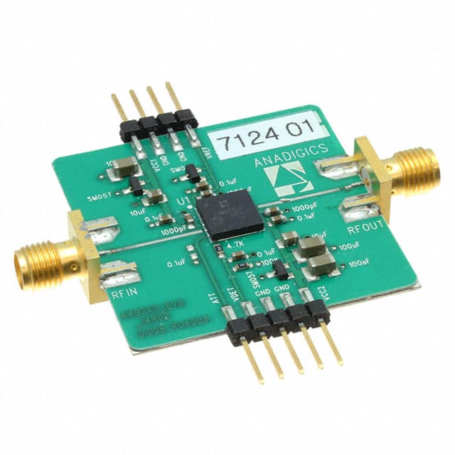 EVB7124 EVALUATION BOARD AWB7124P8