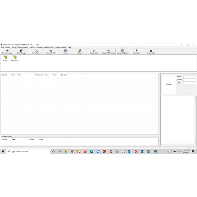 7033106-DK ENTRYGUARD ACCESS CTRL SOFTWARE