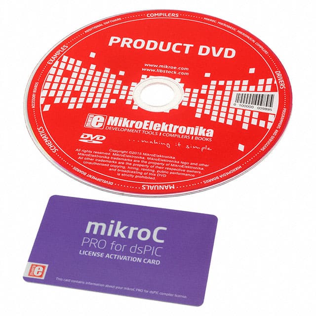 MIKROE-1950 MIKROC PRO FOR DSPIC/PIC24 - LIC