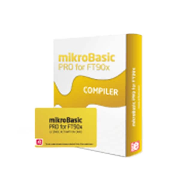 MIKROE-1734 MIKROBASIC PRO FOR FT90X COMPILR