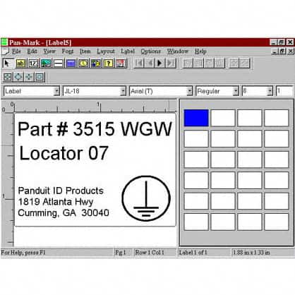 PROG-WIN2CD CD ROM WINDOWS PAN-MARK LABELING
