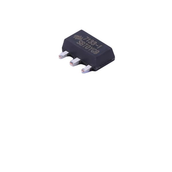 HT7133-1 The HT7133-1 is a fixed 3.3V LDO voltage regulator from HOLTEK. It offers a 100mA output current and a maximum input voltage of 36V.