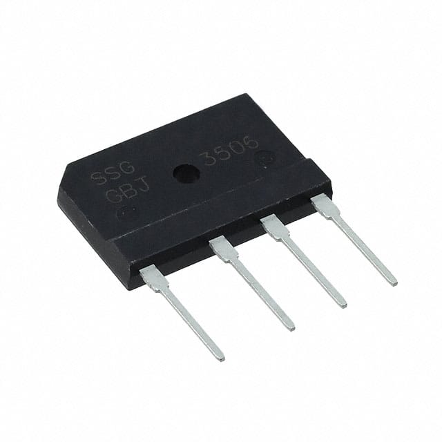 GBJ1002 BRIDGE RECT 1PHASE 200V 10A GBJ