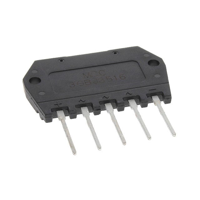 3GBJ3516-BP BRIDGE RECT 3P 1.6KV 35A TSB-5