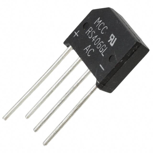RS406GL-BP BRIDGE RECT 1PHASE 800V 4A RS-4L