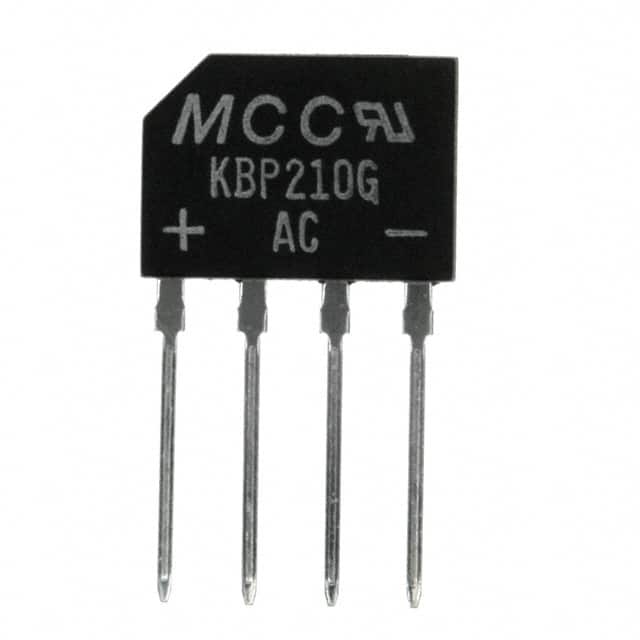 KBP210G-BP BRIDGE RECT 1PHASE 1KV 2A GBP