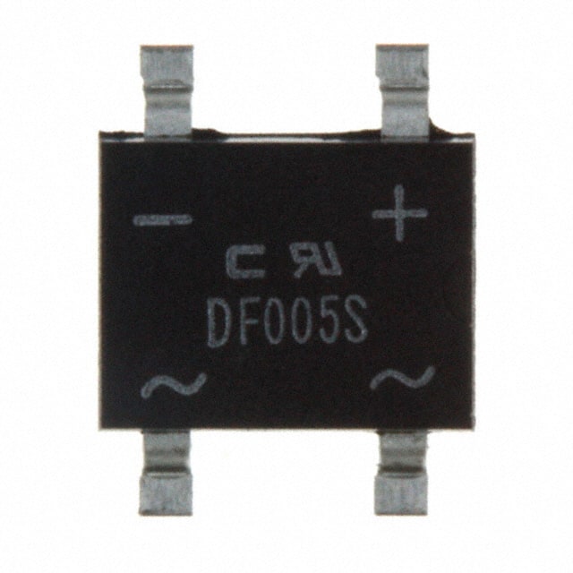 DF005S-G BRIDGE RECT 1PHASE 50V 1A DFS
