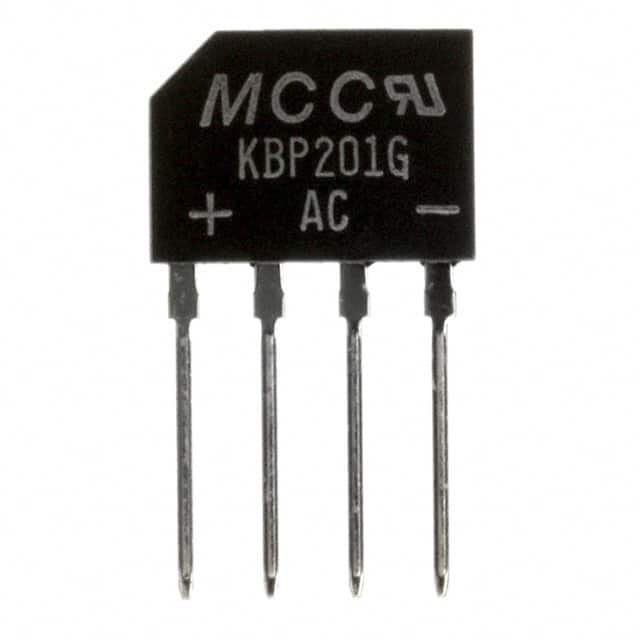 KBP201G-BP BRIDGE RECT 1PHASE 100V 2A GBP