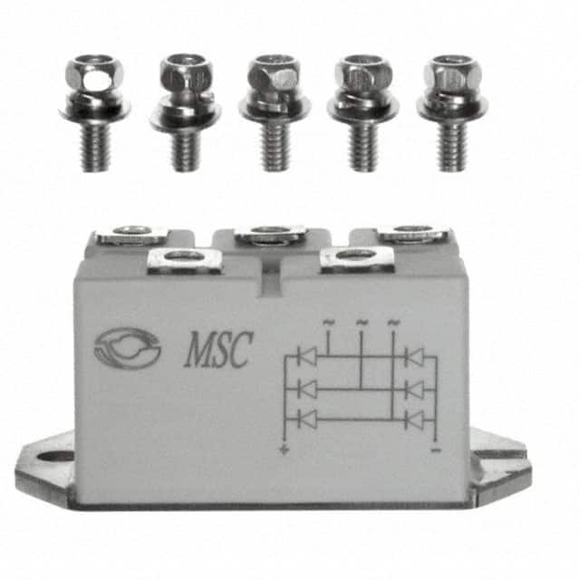 MSD52-12 BRIDGE RECT 3PHASE 1.2KV 50A SM2