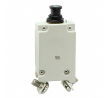 412-K54-LN2-8A The E-T-A 412-K54-LN2-8A is a single-pole thermal circuit breaker designed for extra low voltage systems. It features manual push-pull actuation and panel mounting.