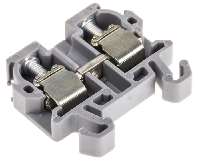 1SNA112086R0200 The Entrelec 1SNA112086R0200 is a grey, 1-level DIN rail terminal block from the SNA series. It offers screw termination and is suitable for 1.5mm² wire.